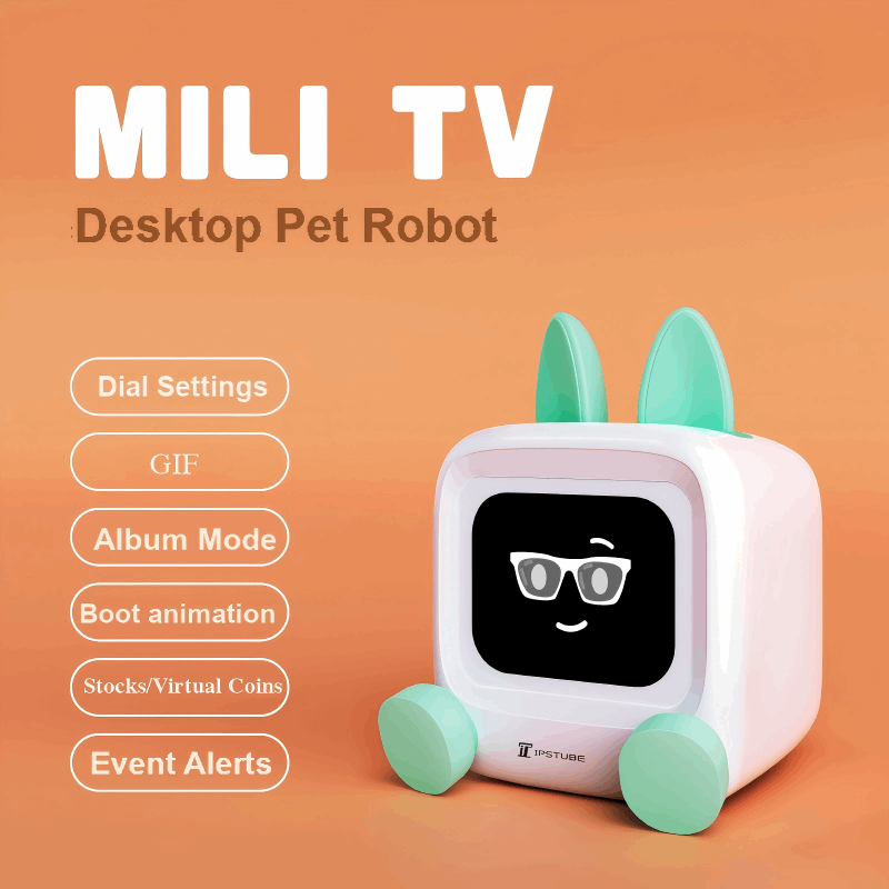 Mili Smart Desktop TV Bluetooth speaker clock and night light