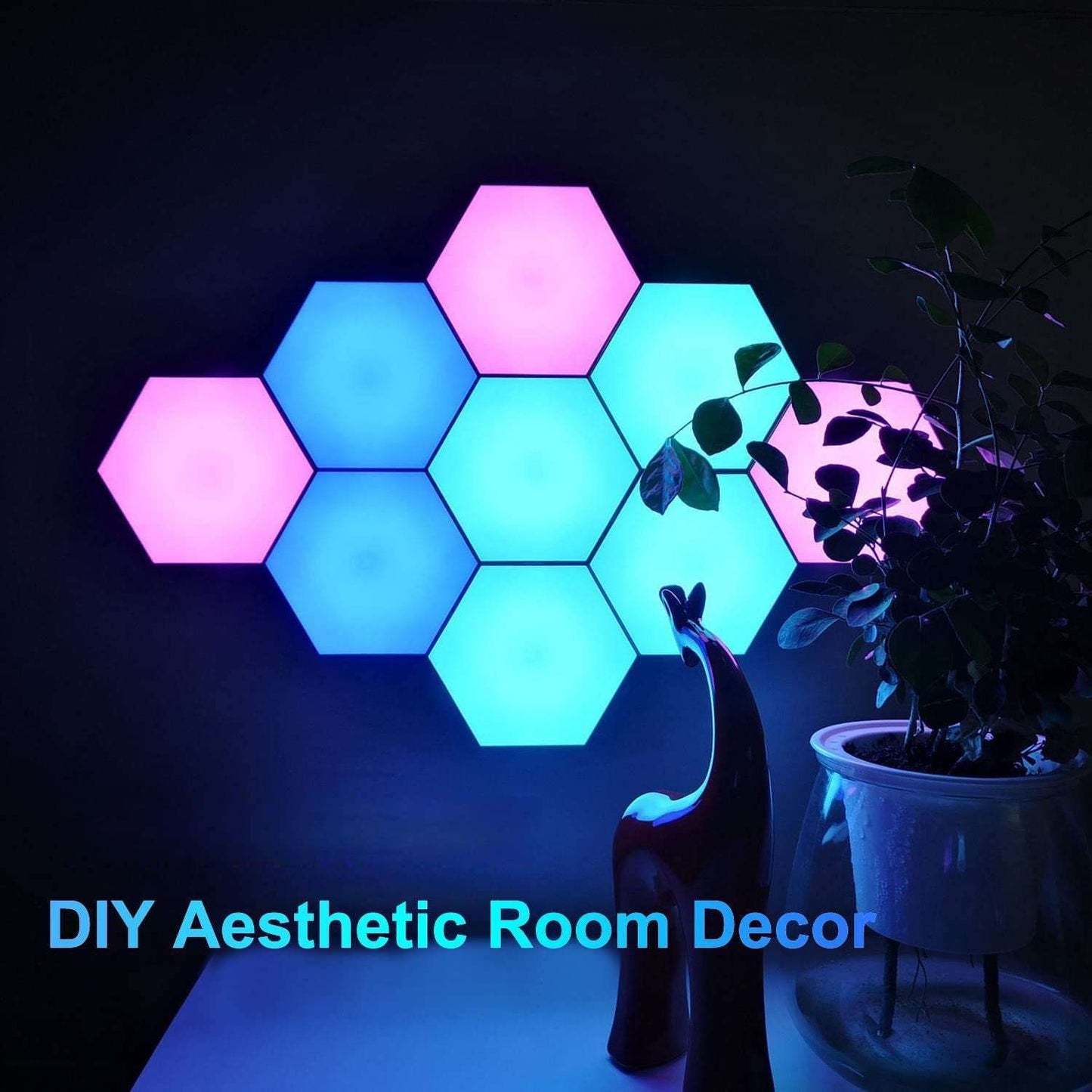 Gaming Ambient Lighting & Hexagonal Splicing DIY Ambient Lighting