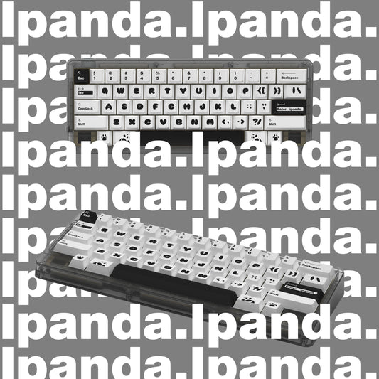 Ipanda Panda Keycaps – Cherry Profile PBT | ARKTCAT x SOULCAT