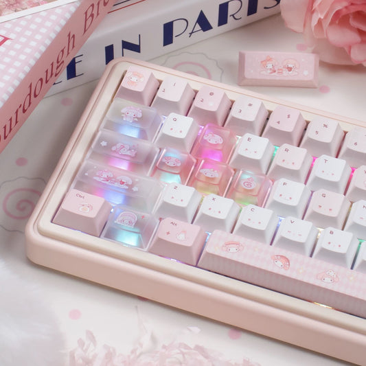 Cute Melody theme Pink Keycaps | ARKTCAT