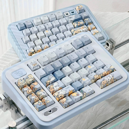 Fox of Dandelion Wind PBT Keycaps (Cherry & SOA Profile) | ARKTCAT