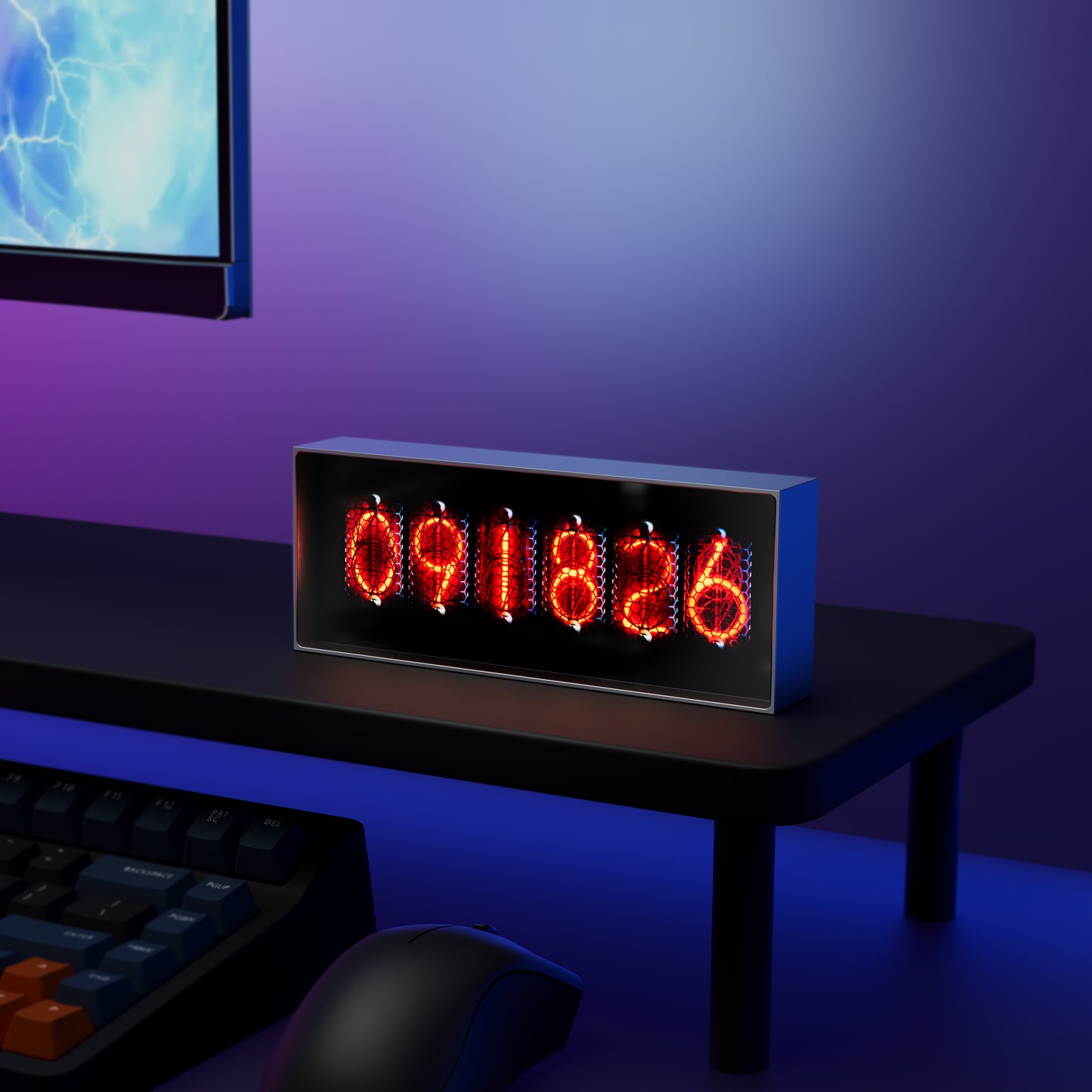 Quantum Clock – Bluetooth LED Smart Clock with IPS Display | Arktcat
