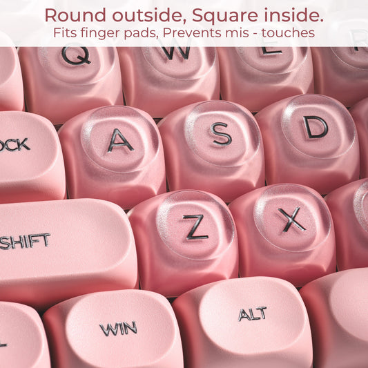 132 Keys HOA Profile Keycaps Compatible with Wooting Keyboard