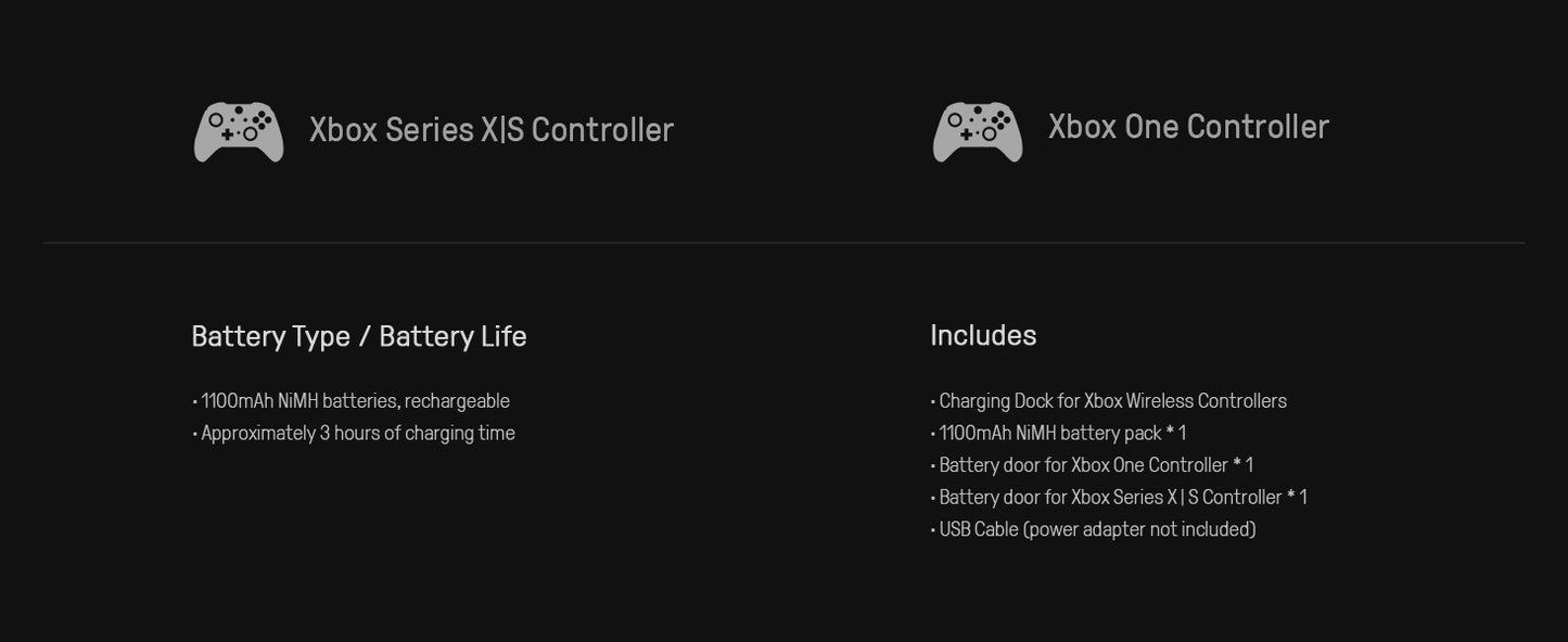 8BitDo Charging Dock for Xbox Wireless Controllers