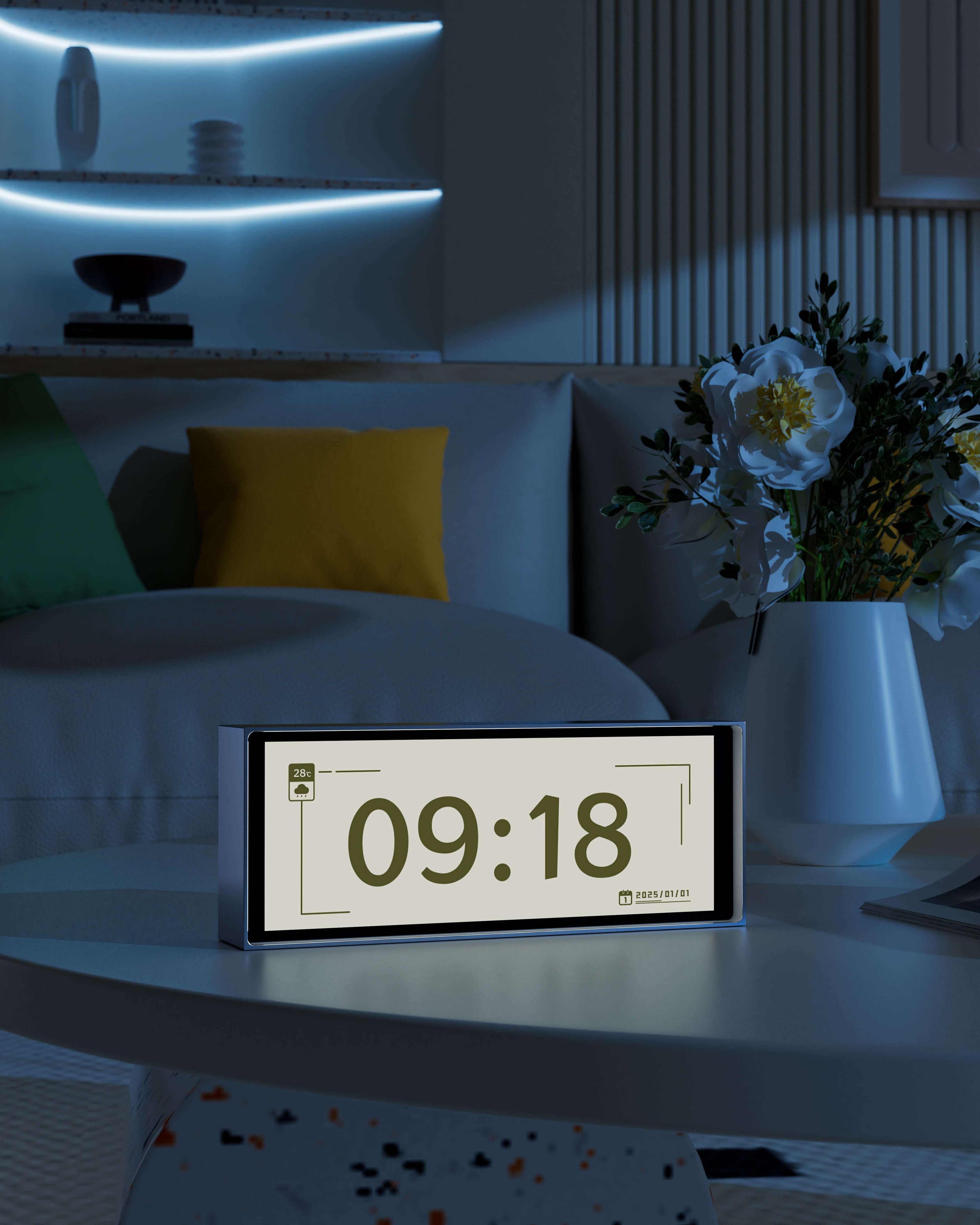 Quantum Clock Bluetooth LED smart clock with IPS screen