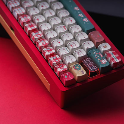 Christmas Meow Meow Keycaps– PBT+PC | ARKTCAT x SOULCAT
