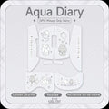 Aqua Diary Mouse Grip Tape | Cute Nurse Bunny Anti-Slip Sticker | Arktcat x Soulcat