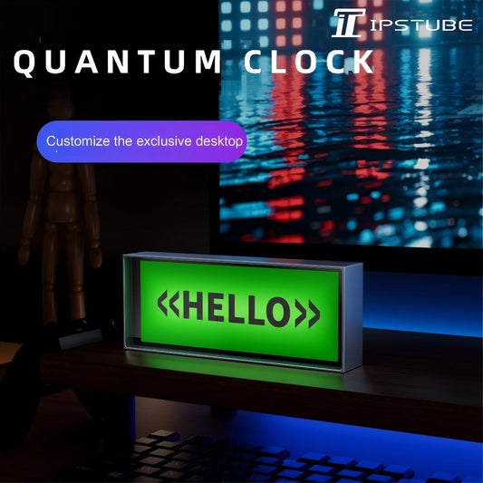 Quantum Clock Bluetooth LED smart clock with IPS screen