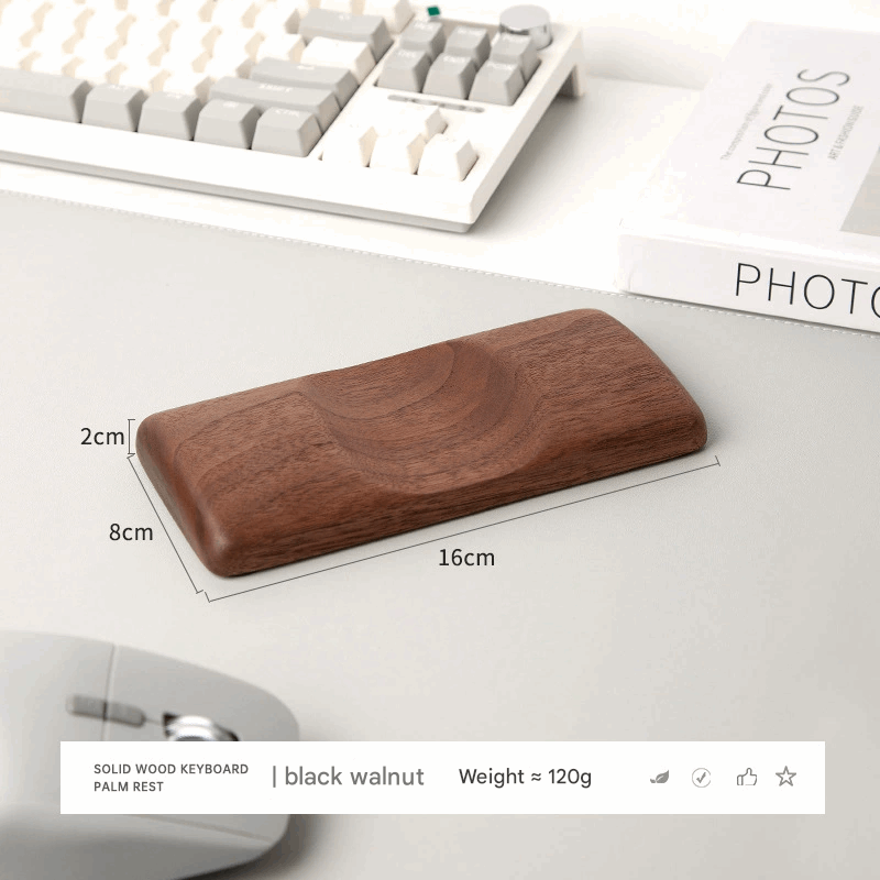 Solid Wood Keyborad Palm Rest