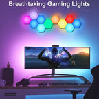 Gaming Ambient Lighting & Hexagonal Splicing DIY Ambient Lighting