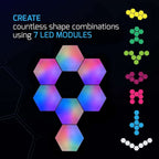 Gaming Ambient Lighting & Hexagonal Splicing DIY Ambient Lighting