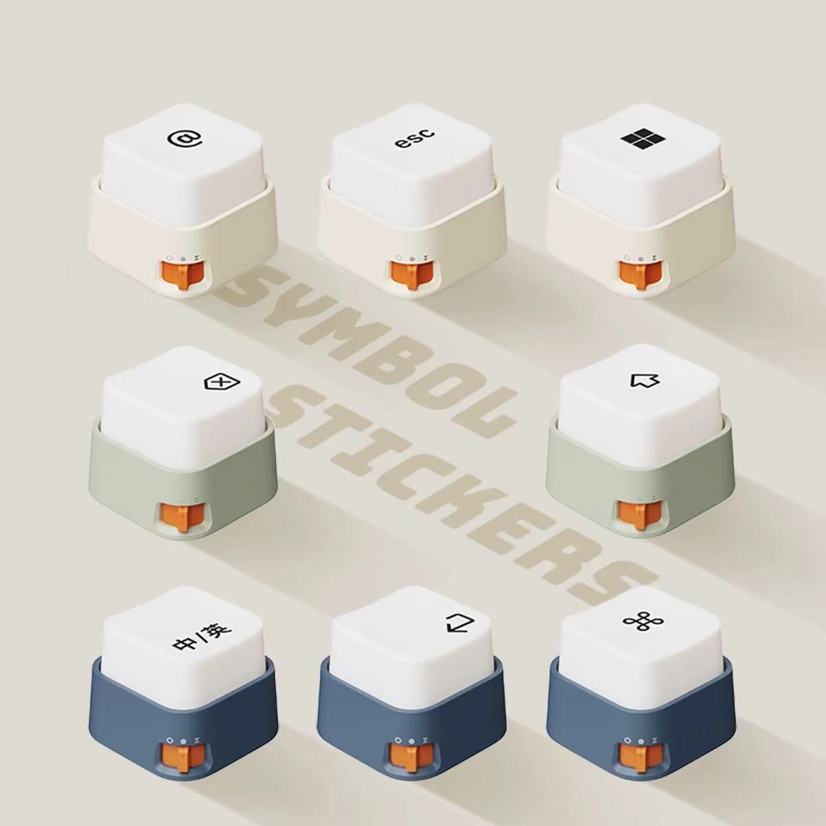 Mini Keyboard Mood Light – Stress Relief Desktop Lamp USB Rechargeable Night Light for Office & Home Decor