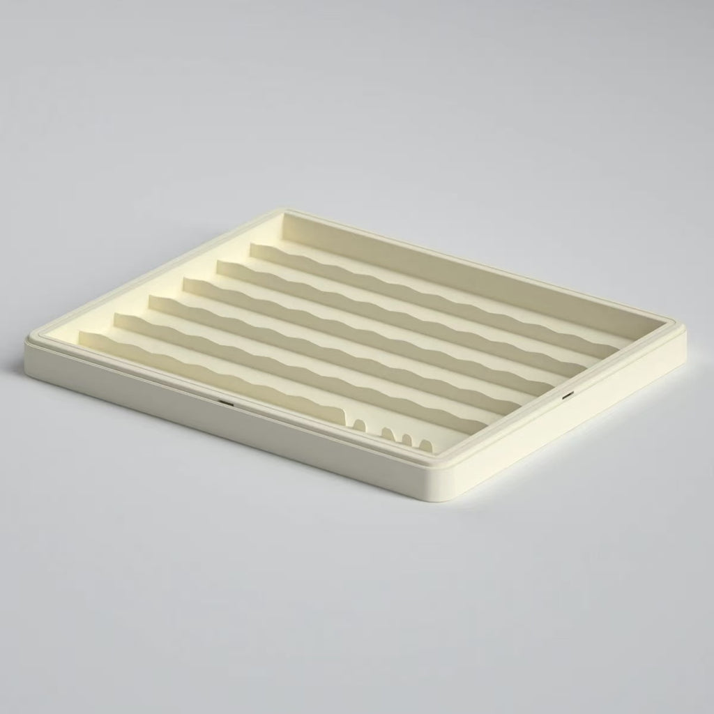 Stackable keycap box for custom keyboard key sets