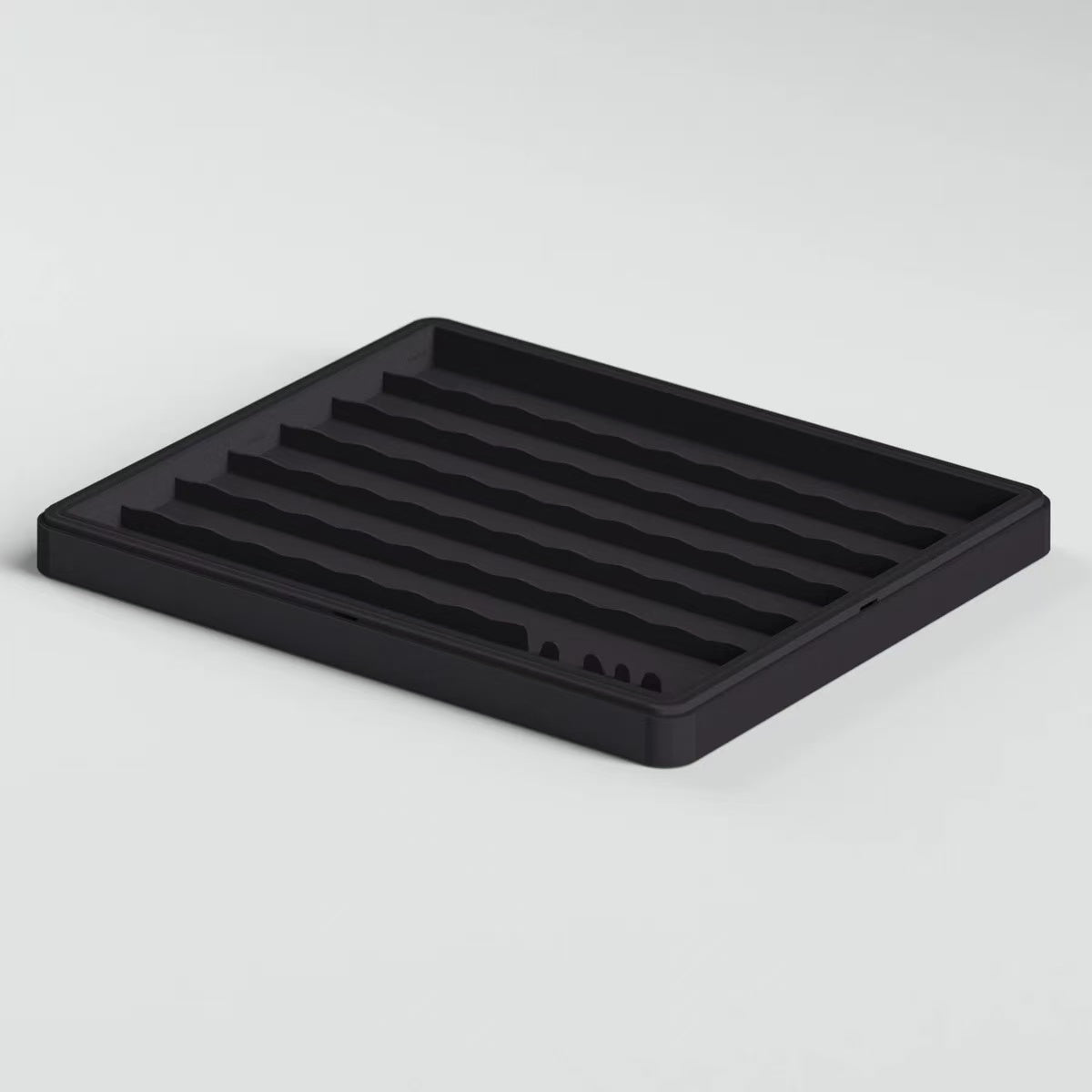 Multi-tier keycap case for storage and display