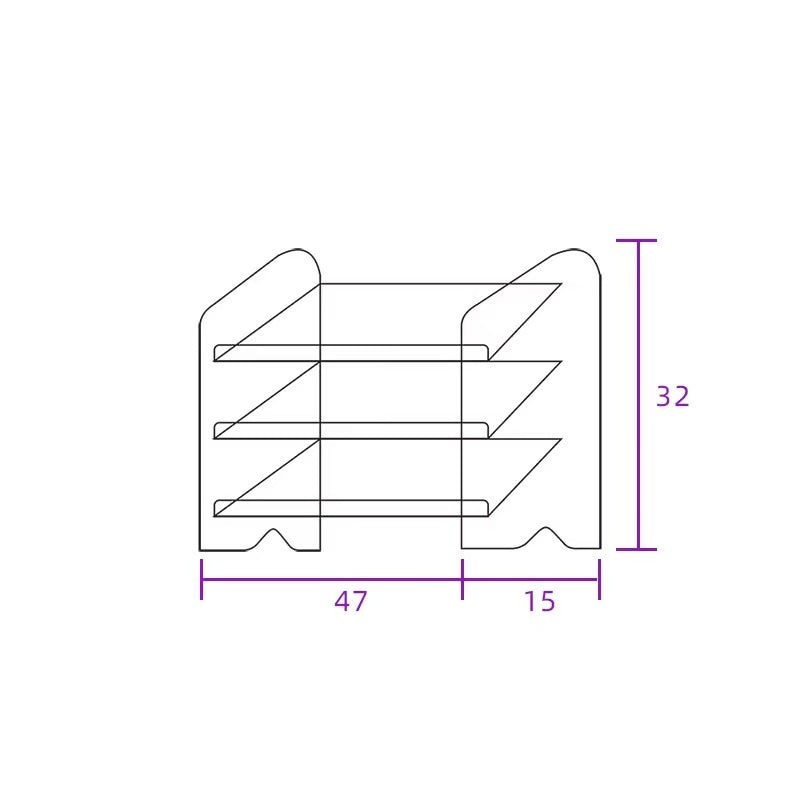 Acrylic Mechanical Keyboard Display Stand – 3/4/5 Tier Transparent Rack for Keyboard Collection