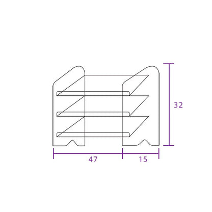 Acrylic Mechanical Keyboard Display Stand – 3/4/5 Tier Transparent Rack for Keyboard Collection