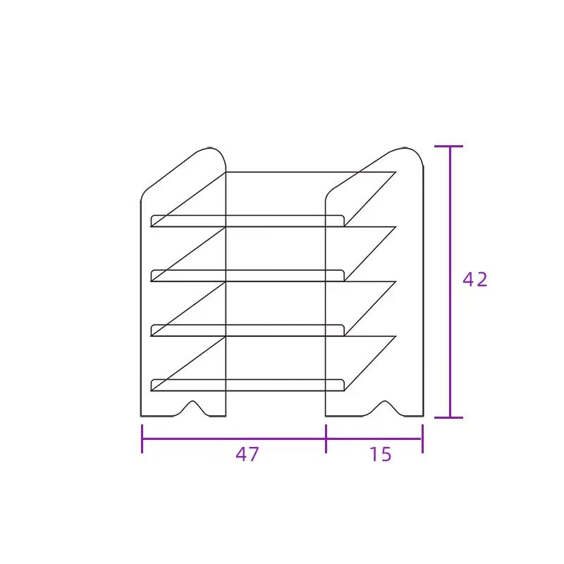 Acrylic Mechanical Keyboard Display Stand – 3/4/5 Tier Transparent Rack for Keyboard Collection