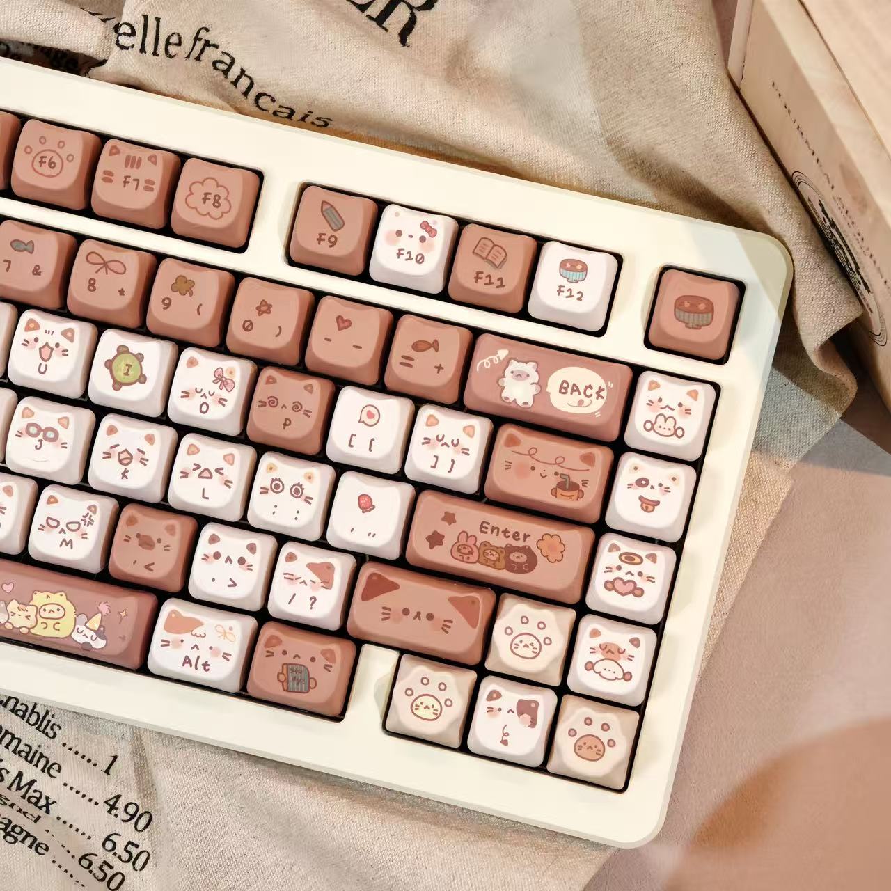 MAO profile PBT keycaps for mechanical keyboard