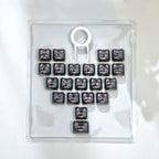 MAO Profile Transparent Heart Keycap Add-on Set – 21 Keys Cute Custom Keyboard Kit