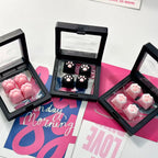 pink silicone cat paw keycaps 4pcs set