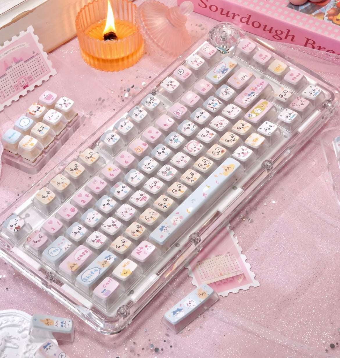 ★*★chi-ka★*★ Chiikawa Style Keycaps | OEM 130-Key Set – ARKTCAT