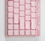 crystal jelly meow meow keycaps on magnetic switch keyboard transparent abs pc mao rgb jelly glow cute cat 2026