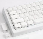 crystal jelly meow meow keycaps on magnetic switch keyboard transparent abs pc mao rgb jelly glow cute cat 2026