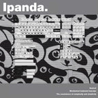 Ipanda Panda Keycaps – Cherry Profile PBT | ARKTCAT x SOULCAT