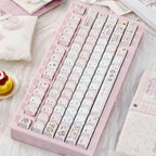 Pudding Roll Keycaps – 131 keys Original Profile PBT 5-Side Dye-Sub