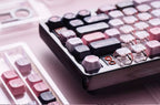 Black Pink Meow Meow Keycaps – PBT+PC | ARKTCAT x SOULCAT