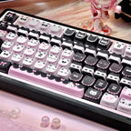 MAO Profile Kawaii Cat Ear Backlit Keycaps - 110 Keys PBT Dye-Sub | ARKTCAT
