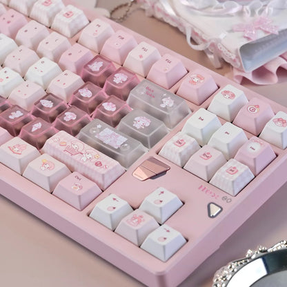 Cute Melody theme Pink Keycaps | ARKTCAT