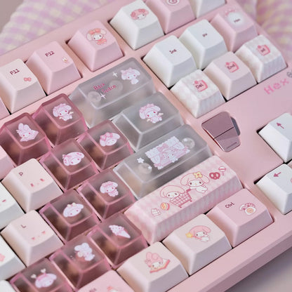 Cute Melody theme Pink Keycaps | ARKTCAT