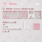 Cute Melody theme Pink Keycaps | ARKTCAT