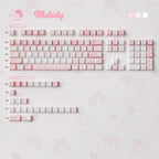 Cute Melody theme Pink Keycaps | ARKTCAT