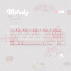 Cute Melody theme Pink Keycaps | ARKTCAT