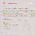Energy Boost PBT keycap set 106 keys - cute food themed dye-sublimation mechanical keyboard keycaps