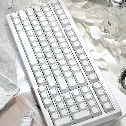MAO Profile Kawaii Cat Ear Backlit Keycaps - 110 Keys PBT Dye-Sub | ARKTCAT
