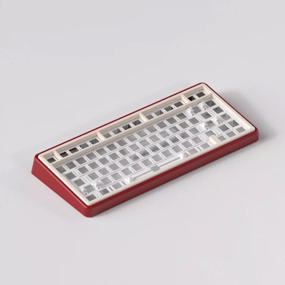 Red Mechanical Keyboard Barebone