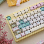 Summer Journal Keycaps - Kawaii PBT & PC Set | MOA & Cherry Profile