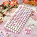 Meow Meow Squad Keycap Set  113 keys– MAO Profile Cat Ear | ARKTCAT x MaorBeng