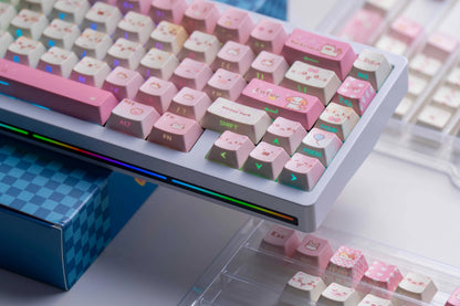 Pixel Meow Meow Keycaps –Cherry Profile PBT + PC | ARKTCAT x SOULCAT