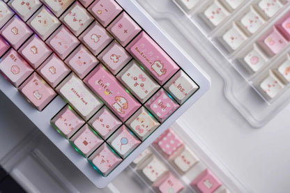 Pixel Meow Meow Keycaps –Cherry Profile PBT + PC | ARKTCAT x SOULCAT