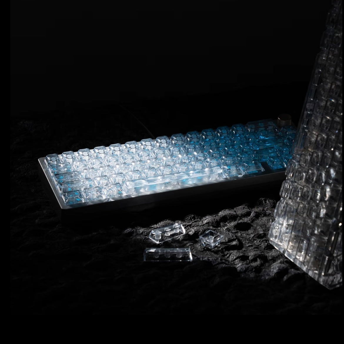 Star Prism Clear PC Keycaps – ASA Profile RGB Shine-Through