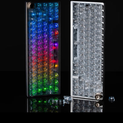 Star Prism Clear PC Keycaps – ASA Profile RGB Shine-Through
