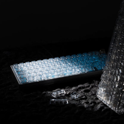 Star Prism Clear PC Keycaps – ASA Profile RGB Shine-Through