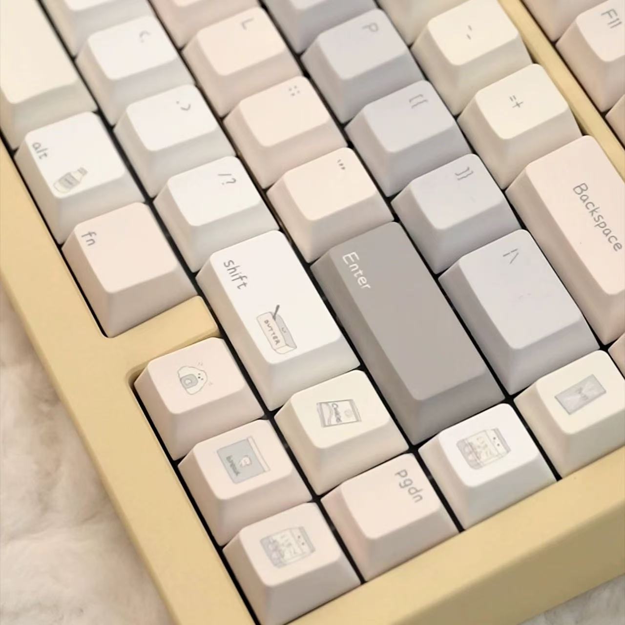 Ono Convenience Store PBT Keycaps – Cherry Profile 146-Key | ARKTCAT