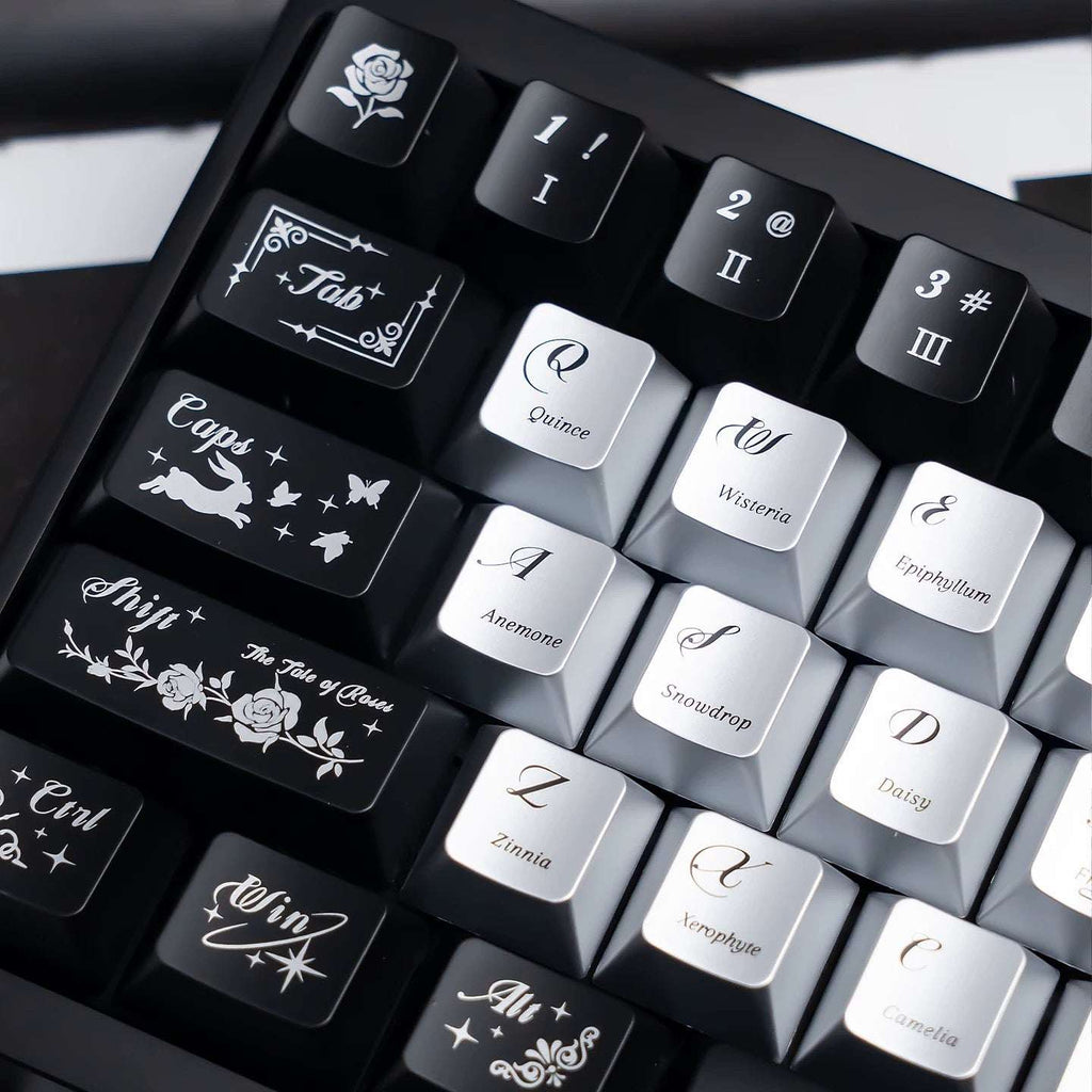 Butterfly Metallic PC Keycap Set  | ARKTCAT