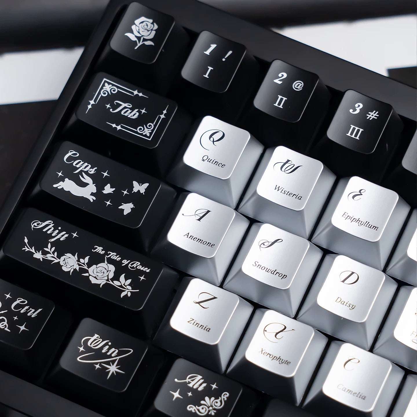 Butterfly Metallic PC Keycap Set  | ARKTCAT