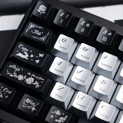 Butterfly Metallic PC Keycap Set  | ARKTCAT